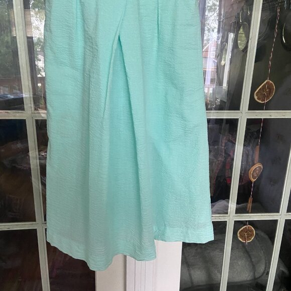 Turquoise J. Crew Sundress Size 2 Breakfast at Tiffany's, Old Money, Feminine - Picture 4 of 10